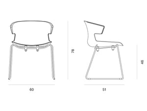 Cove Transversal Identity Chair Dimensions