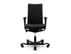 Hag Creed 6004 Upholstered Chair In Black Plastic Base