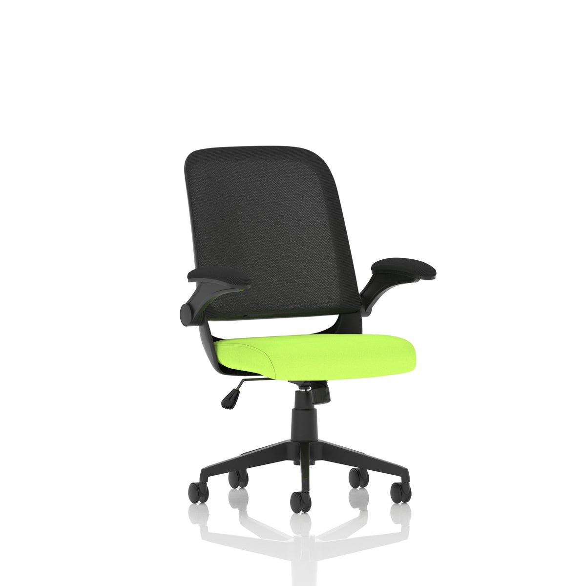 Crew Task Operator Mesh Chair With Folding Arms KCUP2019 1