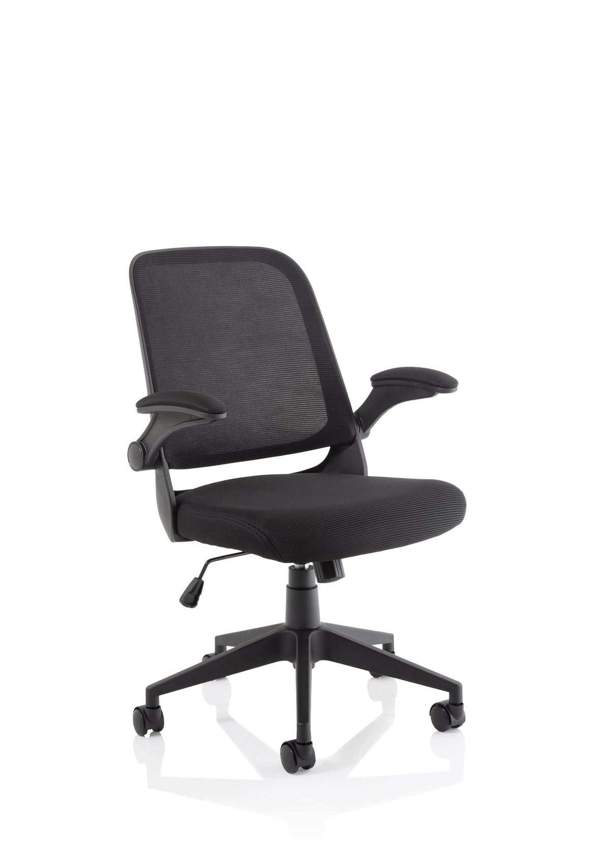Crew Task Operator Mesh Chair With Folding Arms OP000318 1