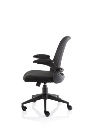 Crew Task Operator Mesh Chair With Folding Arms OP000318 5