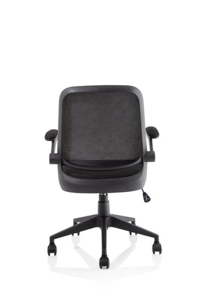 Crew Task Operator Mesh Chair With Folding Arms OP000318 7