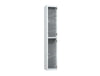 Crystal 2-Door Steel Locker - Pearl Silver