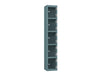 Crystal 5-Door Steel Locker - Slate Grey