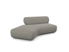 Daaz 2 Seater Modular Corner Sofa Right