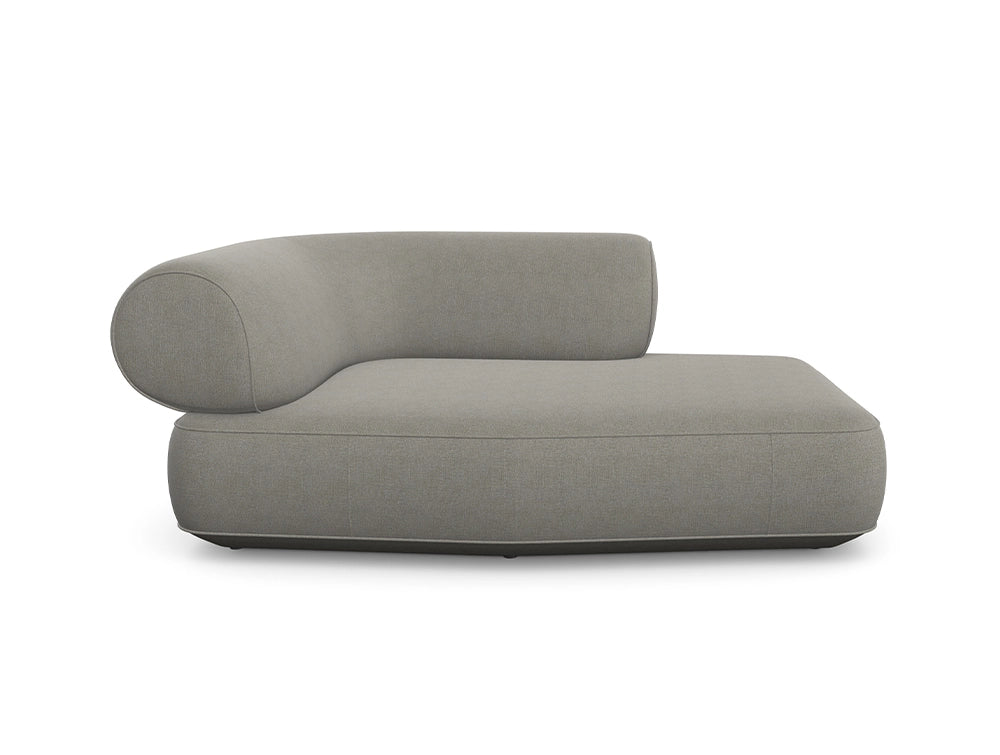 Daaz Modular Ottoman with Armrest Right