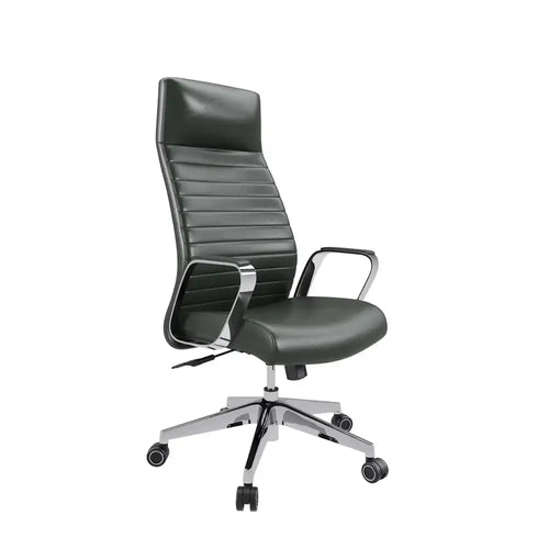 Dawn High Back Leather Executive Chair - Black PU