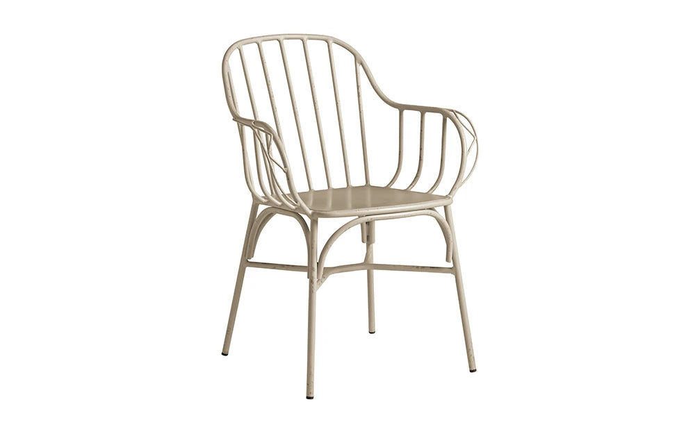 Denver Armchair Retro White