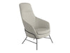 Drive Soft Seating Office High Back Chairs With White Upholstered Finish And Four Metal Legs 