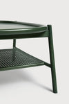 Drum Oval Low Coffee Table Edge Detail 2