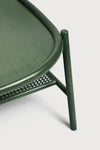 Drum Oval Low Coffee Table Edge Detail