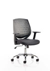 Dura Medium Back Task Operator Office Chair With Arms OP000014 2