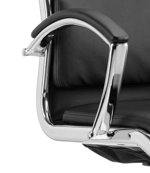 Classic Executive Chair High Back Black With Arms Image 2