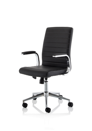 Ezra Executive Black Leather Chair Image 7