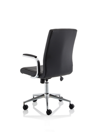 Ezra Executive Black Leather Chair Image 9