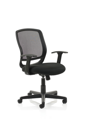 Mave Task Operator Chair Black Mesh With Arms 
