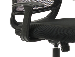 Mave Task Operator Chair Black Mesh With Arms Image 5