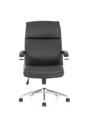 Tunis Black Soft Bonded Leather Executive Chair Image 3