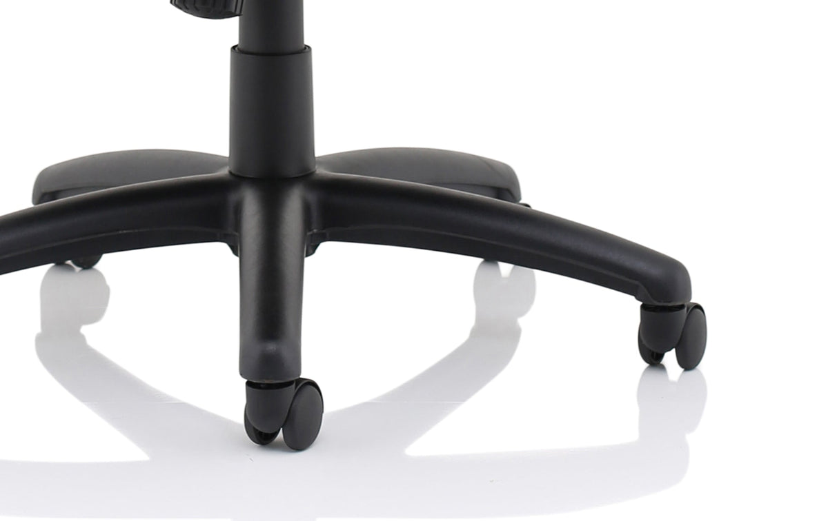 Winsor Black Leather Chair No Headrest Image 6