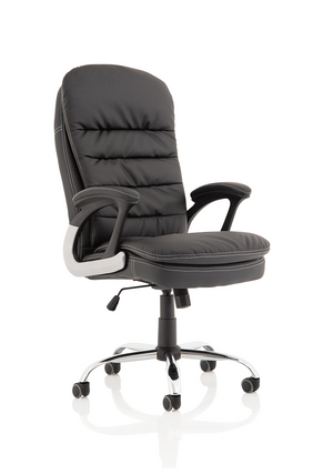 Ontario Black PU Chair