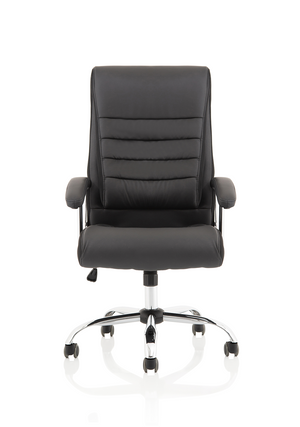 Dallas Black PU Chair Image 3