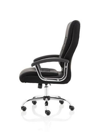 Dallas Black PU Chair Image 5