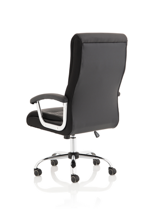 Dallas Black PU Chair Image 6