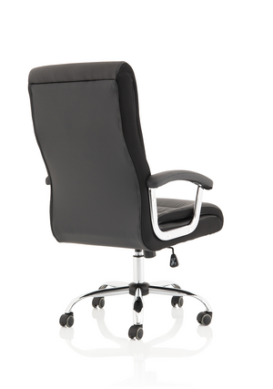 Dallas Black PU Chair Image 16