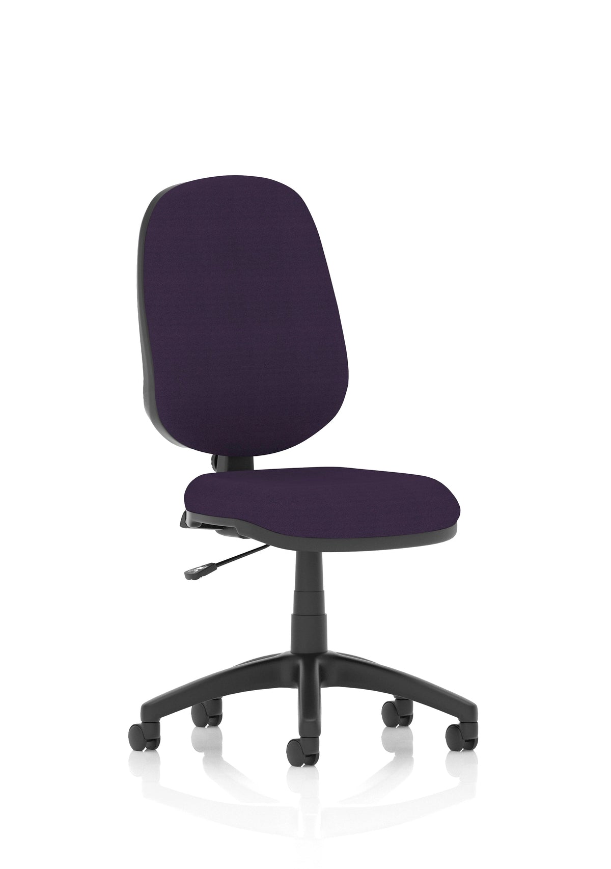 Eclipse Plus I Lever Task Operator Chair Bespoke Colour Tabasco Orange Image 7