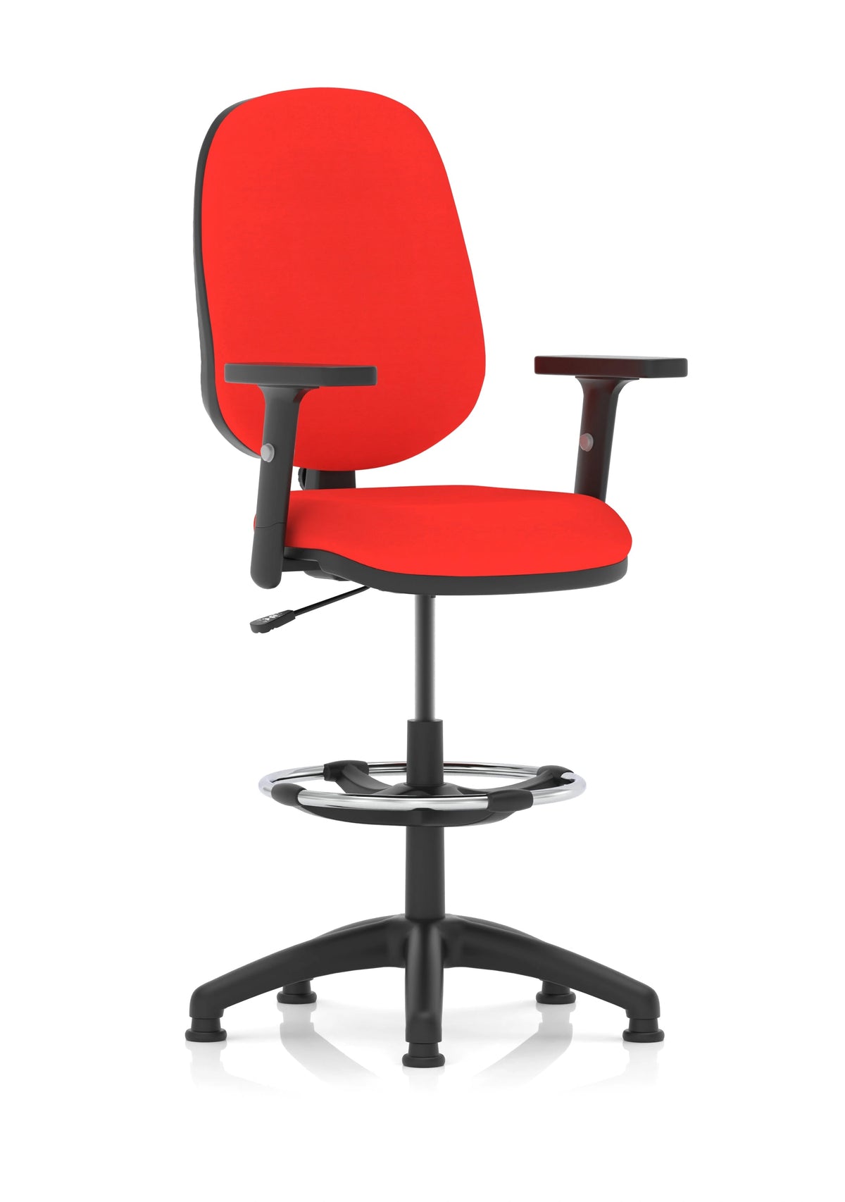 Eclipse Plus I Medium Back Task Operator Office Chair With Hi Rise Draughtsman Kit KCUP1130 3
