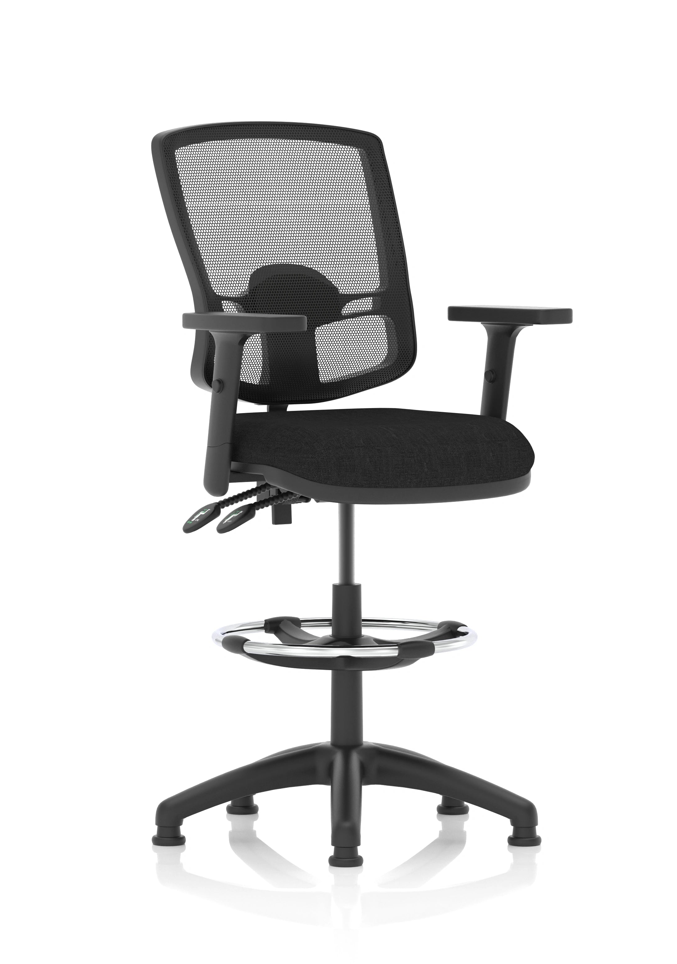 Eclipse Plus Ii Deluxe Mesh Back Task Operator Office Chair KC0300 1