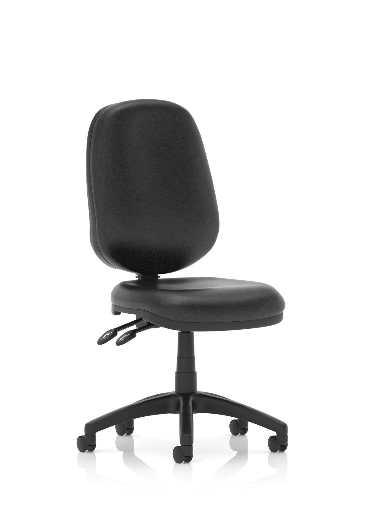 Eclipse Plus II Lever Task Operator Chair Black Without Arms Image 3