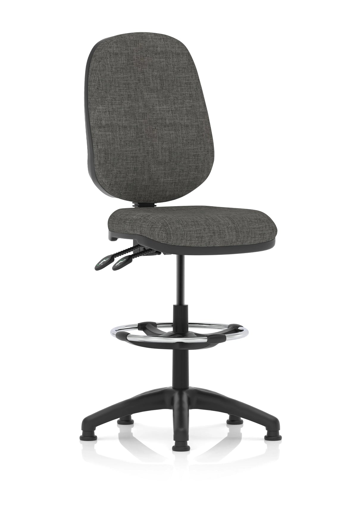 Eclipse Plus Ii Task Operator Office Chair With Hi Rise Draughtsman Kit KC0252 1