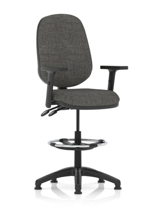 Eclipse Plus Ii Task Operator Office Chair With Hi Rise Draughtsman Kit KC0260 2