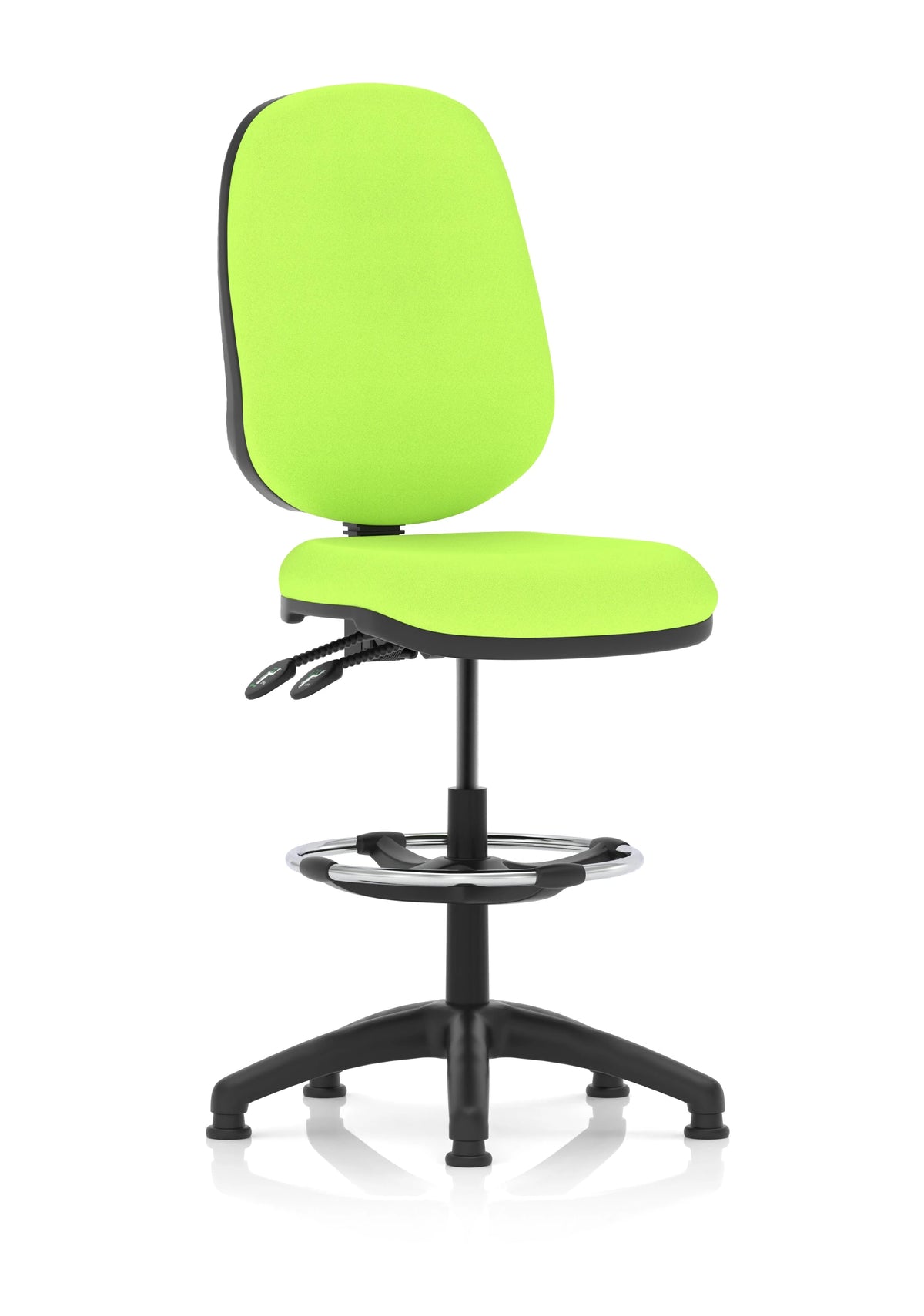 Eclipse Plus Ii Task Operator Office Chair With Hi Rise Draughtsman Kit KCUP1147 1