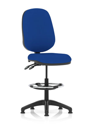 Eclipse Plus Ii Task Operator Office Chair With Hi Rise Draughtsman Kit KCUP1148 2