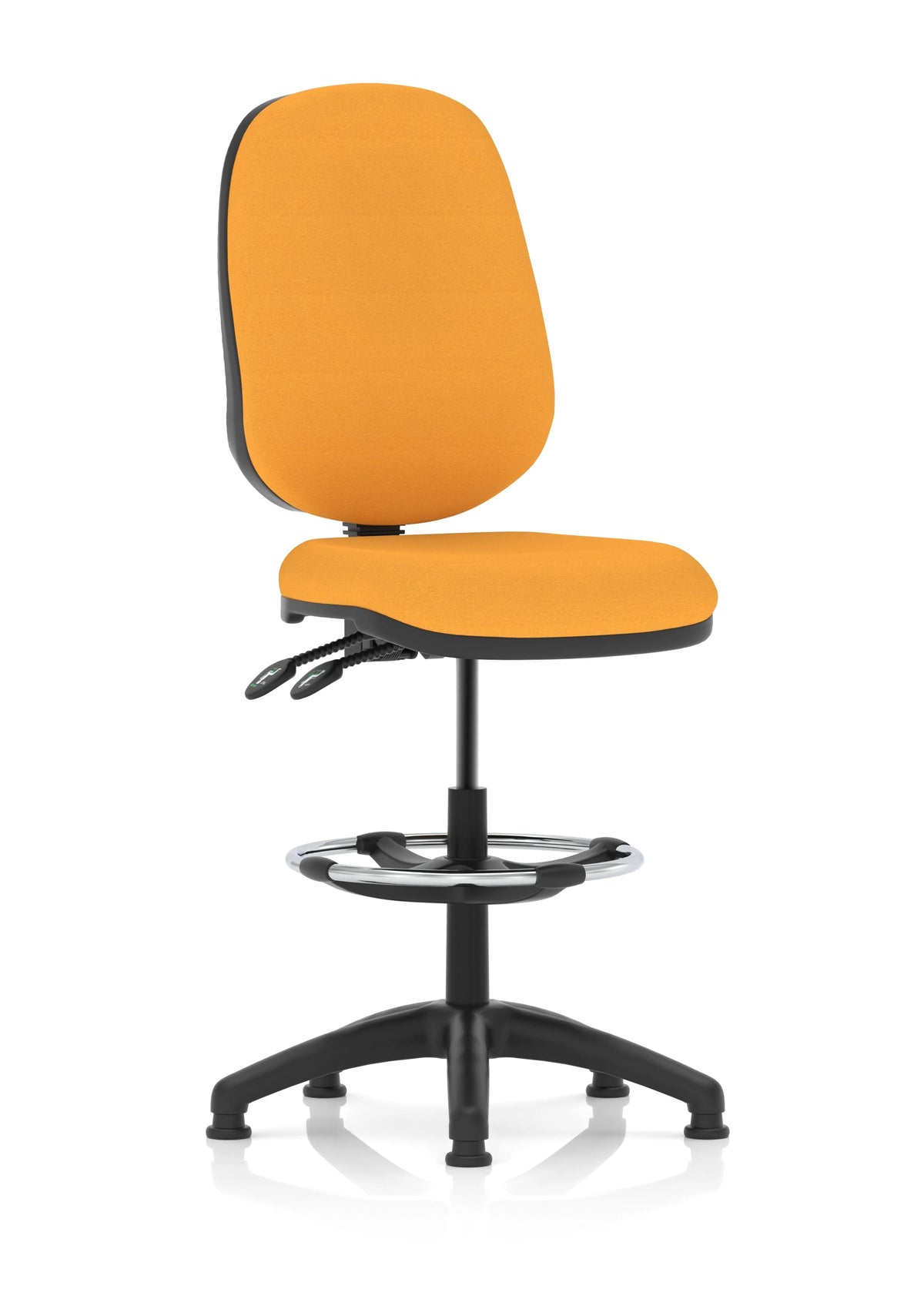Eclipse Plus Ii Task Operator Office Chair With Hi Rise Draughtsman Kit KCUP1150 1