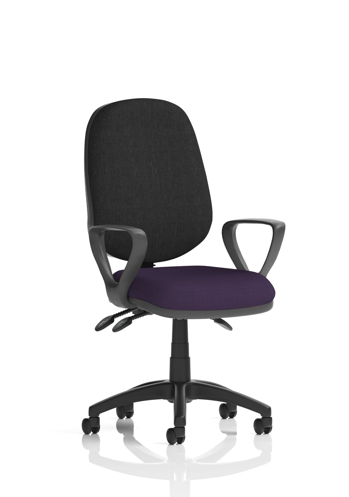 Eclipse Plus Iii Medium Back Task Operator Office Chair KCUP0884 1