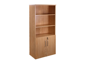 Elite 5-Level Cupboard Part Open Crown Cut Oak