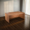 Elite Wooden Executive Desk in Modern Office Setting 2
