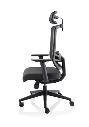 Ergo Twist High Mesh Back Task Operator Office Chair With Arms KC0298 6