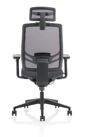 Ergo Twist High Mesh Back Task Operator Office Chair With Arms KC0299 6