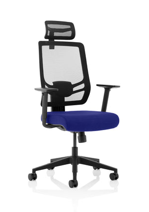 Ergo Twist High Mesh Back Task Operator Office Chair With Arms KCUP1886 2