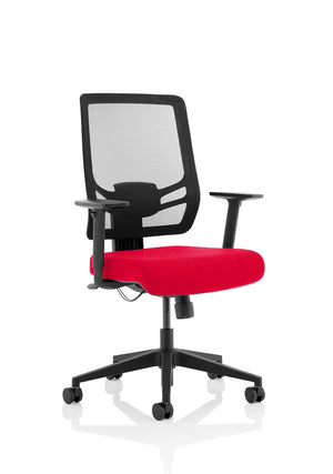 Ergo Twist High Mesh Back Task Operator Office Chair With Arms KCUP1892 3