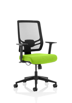 Ergo Twist High Mesh Back Task Operator Office Chair With Arms KCUP1893 2