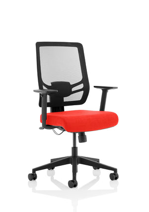 Ergo Twist High Mesh Back Task Operator Office Chair With Arms KCUP1895 2