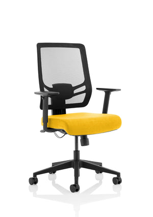 Ergo Twist High Mesh Back Task Operator Office Chair With Arms KCUP1896 3