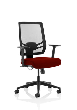 Ergo Twist High Mesh Back Task Operator Office Chair With Arms KCUP1897 2