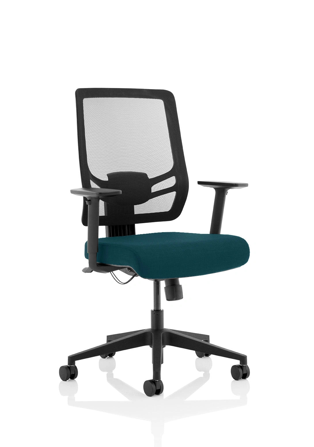 Ergo Twist Black Fabric Seat Mesh Back Image 19