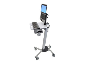 Ergotron Neo Flex Laptop Cart Side Angle